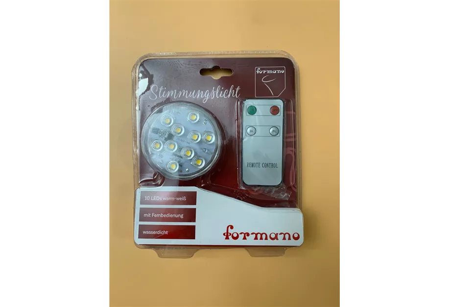 10 LED+Fernbed.