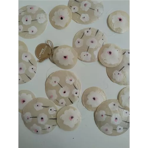 Capiz-Girlande Canea, L 7,5 cm,