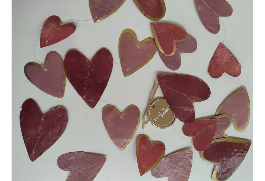 L 180 cm Farbrand, Altrosa