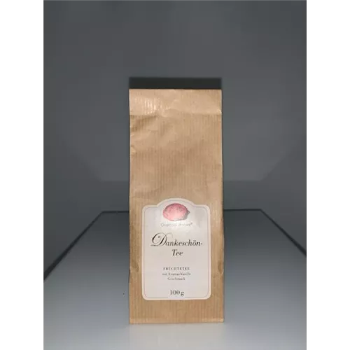 Dankeschön-Tee, Früchtetee im 100g Beute