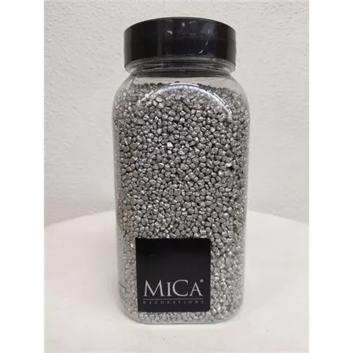 Granulat silber Bottle 1kg -