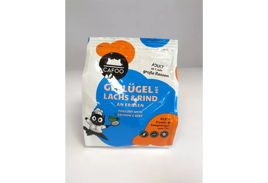 350g Geflügel+Lachs+Rind 