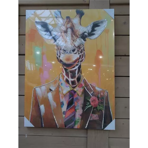 Bild Ferdy, Kunstdruck, Giraffe, Mehrfar