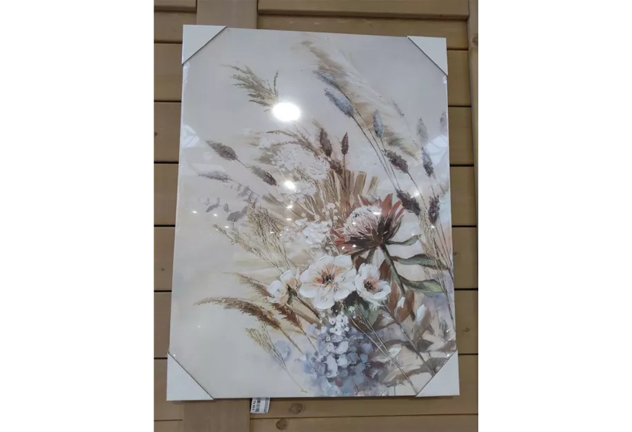 Leinwand,Kiefernholz,creme 2,6x60x80cm